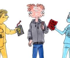 A Campus Clash Over Handing Out Literature