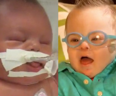Mom Rocks Dying Newborn One Last Time, Now He's Turning 2 - See This 'Real Miracle' (VIDEO)