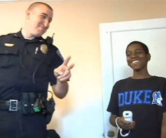 See an Officer's Generous Act That Stopped a Disgruntled Teen From Leaving Home (VIDEO)