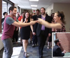 Guy Sets Up Epic Surprise Musical in His Girlfriend's Dream Come True - Watch His Touching Proposal (VIDEO)