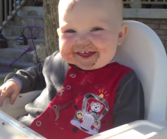 This Ice Cream-Loving Baby Has a Hilarious Secret That Will Crack You Up (VIDEO)