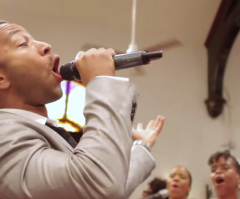See What Happened When This Music Superstar Surprised a Church With a Classic Gospel Hymn (VIDEO)