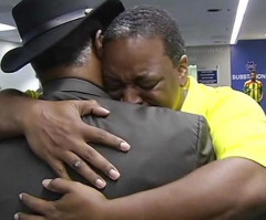 He Thought He Was a Fatherless Only Child - See the Tearjerking Moment He Meets His Father and Five Brothers (VIDEO)