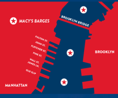 Macy's Fourth of July Fireworks 2014: Live Stream, NBC TV Start Time, NYC Best Viewing Spots, How to Get There, Location and Watch Online [MAPS]
