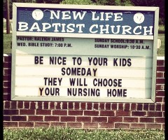 Let These 10 Funny Church Signs Give You a Holy Laugh