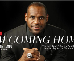 'I'm Coming Home:' Lebron James Says He Is Leaving Miami Heat to Return to Cleveland Because 'This Is What Makes Me Happy'