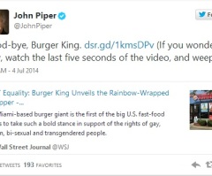 Burger King's Limited Edition Gay Pride Whopper May Go National, Promotes Homosexual Behavior as Healthy, Warns AFA