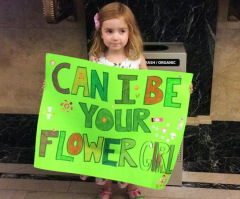 She Wanted to Be a Flower Girl But Didn't Have a Wedding - See This 4-Year-Old's Adorable Quest!