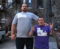 Real Life Giant and Tallest Man in Canada Chosen for 'David and Goliath' Movie Role