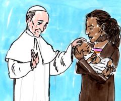 Meriam Ibrahim and Pope Francis: A Blessed Meeting