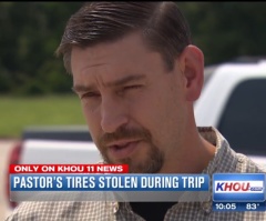 Pastor Gets Ugly Welcome to Houston as Truck Stripped of Wheels Hours Before He Was to Officiate Funeral