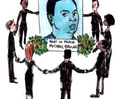 Christians Pray for Reconciliation in Ferguson