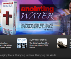 Millionaire Prophet TB Joshua Sent 4,000 Bottles of Powerful Holy Water and Money to Cure Ebola in Sierra Leone