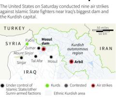 US, Kurds Battle ISIS Over Control of the 'Most Dangerous Dam in the World'