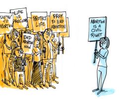 Will Sheer Numbers Win the Abortion Fight?