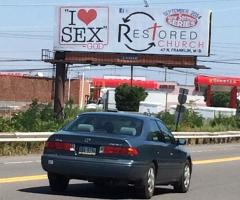 God Says 'I Love Sex' on Church's Billboard in Pennsylvania