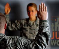 Atheist Airman Who Refuses to Swear 'So Help Me God' in Reenlistment Oath Has Until November to Comply or Leave