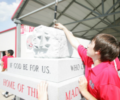 Atheist Groups Threaten Lawsuit Against Georgia High School Over Bible Verses on Football Statue