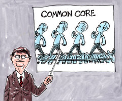 Bill Gates Says 'Get on the Common Core Railroad!'