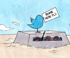 A Tweeter Tags a Terrorist Target