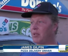 Pizza Delivery Man Had No Idea What Was Waiting for Him When He Made a Delivery to One Special School