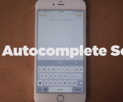 This Guy Uses iOS 8's Autocomplete Feature to Write Lyrics to a Song (VIDEO)