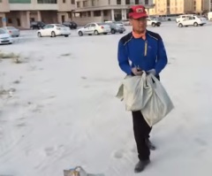 Millionaire Dedicates His Free Time to Cleaning Up The Streets Every Morning (VIDEO)