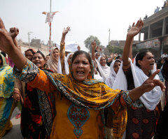 44 People Arrested in Connection With Grisly Murder of Christian Couple in Pakistan