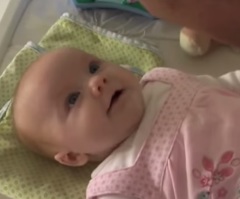 10-Week-Old Baby Illustrates the Wonder of Childhood Development – She Says 'I Love You!'