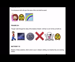 California Photographer Looking to Bring 'Emoticon Bible' to the World