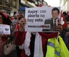 Tens of Thousands March in Spain Against Abortion, Pressure Government to Restrict Practice