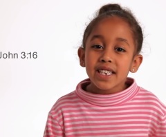 A Powerful Commercial With Kids Reciting John 3:16