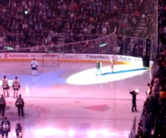 Canadians Sing the Star-Spangled Banner When the Mic Dies Before a Hockey Game