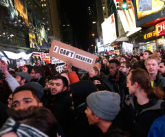 'Jesus Would Be Right Here,' Declares Seminary VP in NYC's Massive Protest Over Eric Garner's Death
