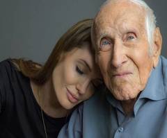 Christian War Hero Louis Zamperini Wanted 'Unbroken' Movie to Speak to Everyone, Not Only Christians, Says Angelina Jolie (Video)