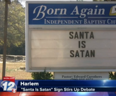 Georgia Church Posts Message Saying 'Santa Is Satan'