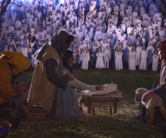 Christmas Carol Video Featuring World's Largest Nativity Gets Over 1.7 Million Hits in 4 Days