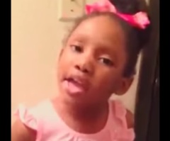 This Little Girl Has a Very Inspiring Message for Sad People – Perfect for the Start of A New Year