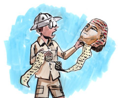 A Gospel Discovery In an Ancient Mask