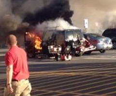 God Shields Heroic 70-Year-Old Who Was Saving Someone From A Raging Car Fire