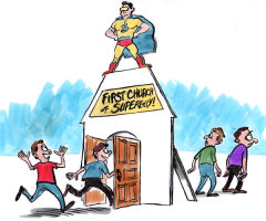 He's Super, But He's No Savior!