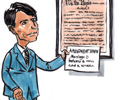 Bobby Jindal Talks Marriage Amendments