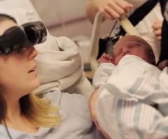 Blind Mother's First Sight Ever is Her Newborn Baby -- #MakeBlindnessHistory