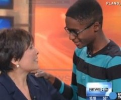 A Touching Story About A Young Boy's Life Through Foster Care Brings an Anchorwoman to Tears