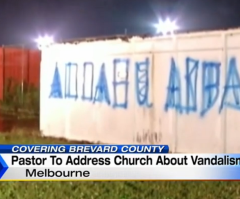 Florida Church Falls Victim to Hate Crime After Vandals Set Fire, Spray-Paint Swastikas and 'Allahu Akbar' on Walls
