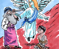 A Meeting on Mount Moriah