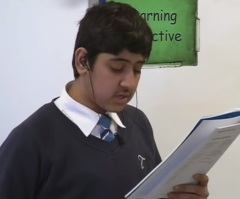 A Student With A Speech Impediment Overcame All His Fears