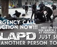 LAPD Shooting of Homeless Man Outrages Public; Altercation Caught on Video by Bystander