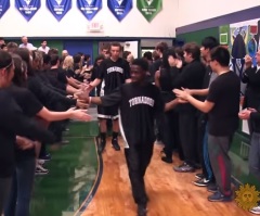 Strangers From a School Do Something Memorable for a Basketball Team – It Will Bring Tears to Your Eyes