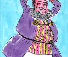 Kelsey Grammer Dons Herod's Crown